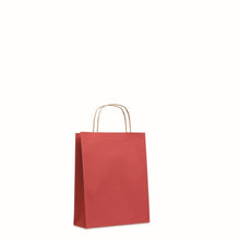 Carica l&#39;immagine nel visualizzatore di Gallery, PAPER TONE S - rosso - BORSE E VIAGGIO - Midocean - Bags &amp; Travel, Busta Regalo Piccola. 90gr/mq Mo6172, Shopping Bag