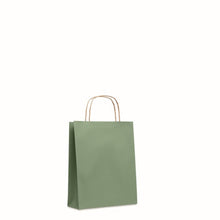 Carica l&#39;immagine nel visualizzatore di Gallery, PAPER TONE S - Verde - BORSE E VIAGGIO - Midocean - Bags &amp; Travel, Busta Regalo Piccola. 90gr/mq Mo6172, Shopping Bag