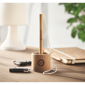 PAPSTAND - Beige - SCRIVERE - Midocean - Pen, Penna A Sfera Con Stand Mo6278, Writing
