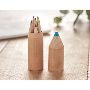 PETIT COLORET - Legna - SCRIVERE - Midocean - Pencil, Set 6 Matite Colorate Mo9875, Writing