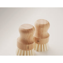 Carica l&#39;immagine nel visualizzatore di Gallery, PINTSEL - Legna - CASA E VIVERE - Midocean - Cleaning Tools, Home &amp; Living, Set Di Spazzole In Bamboo Vegetmo6374