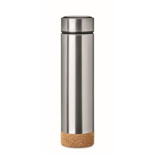 Carica l&#39;immagine nel visualizzatore di Gallery, POLE CORK - Argento opaco - CASA E VIVERE - Midocean - Drinking Bottle, Home &amp; Living, Thermos Doppio Strato 500ml Mo9946