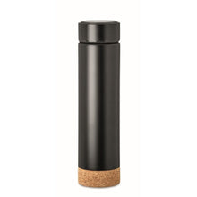 Carica l&#39;immagine nel visualizzatore di Gallery, POLE CORK - Nero - CASA E VIVERE - Midocean - Drinking Bottle, Home &amp; Living, Thermos Doppio Strato 500ml Mo9946