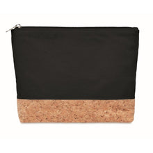Carica l&#39;immagine nel visualizzatore di Gallery, PORTO BAG - Nero - BORSE E VIAGGIO - Midocean - Bags &amp; Travel, Cosmetic / Beauty Ca, Portacosmetici In Sughero Mo9817