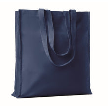 Carica l&#39;immagine nel visualizzatore di Gallery, PORTOBELLO - Blu - BORSE E VIAGGIO - Midocean - Bags &amp; Travel, Shopper In Cotone C/soffietto Mo9596, Shopping Bag