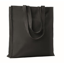 Carica l&#39;immagine nel visualizzatore di Gallery, PORTOBELLO - Nero - BORSE E VIAGGIO - Midocean - Bags &amp; Travel, Shopper In Cotone C/soffietto Mo9596, Shopping Bag