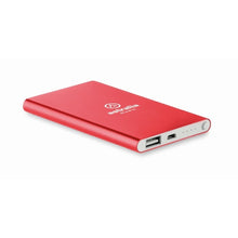 Carica l&#39;immagine nel visualizzatore di Gallery, POWERFLAT - UFFICIO - Midocean - Office, Power Bank In Alluminio Da 400 Mo8735, Powerbanks