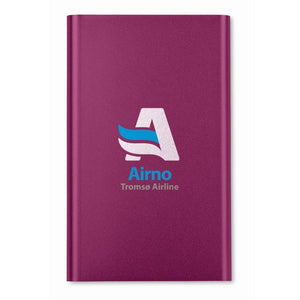 POWERFLAT - UFFICIO - Midocean - Office, Power Bank In Alluminio Da 400 Mo8735, Powerbanks