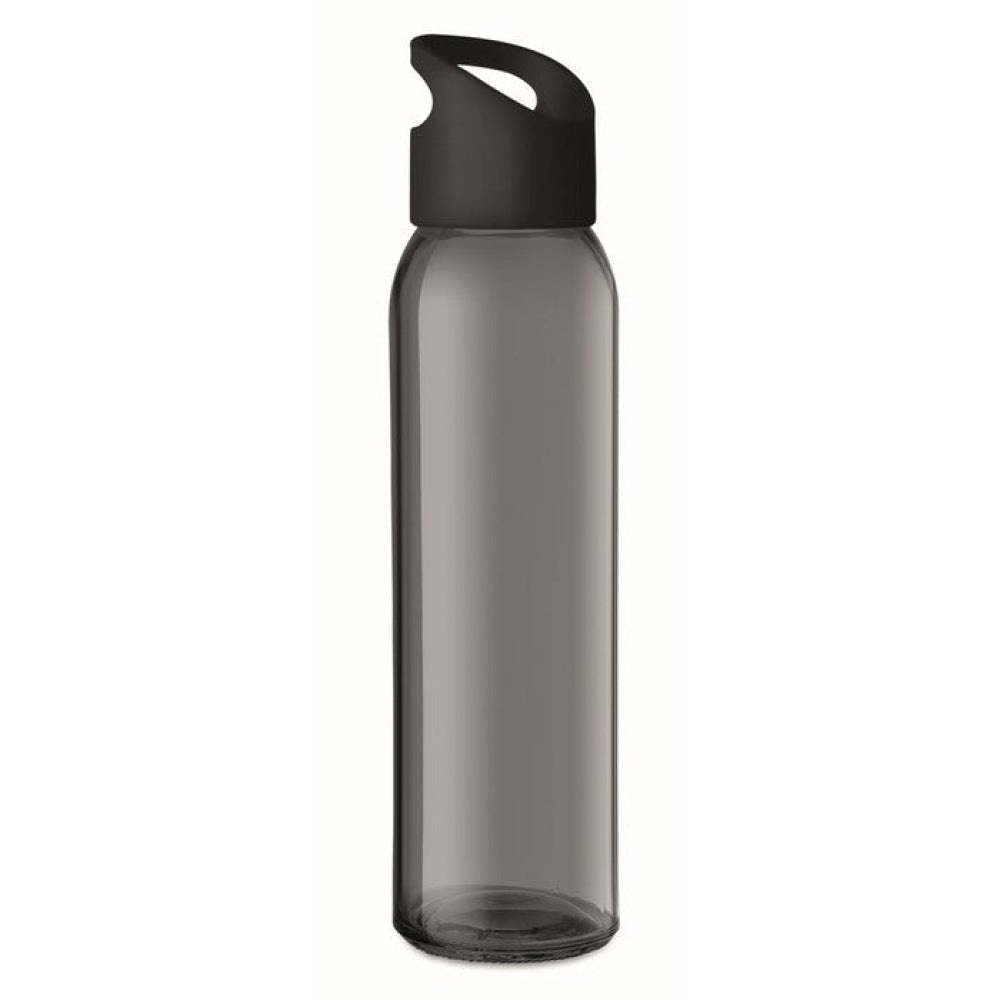 PRAGA GLASS - Nero - CASA E VIVERE - Midocean - Borraccia In Vetro Mo9746, Drinking Bottle, Home & Living