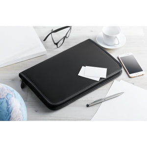 PRIME - Nero - UFFICIO - Midocean - Office, Portablocco A4 Chiusura A Zip Kc2387, Portfolio / Conferen