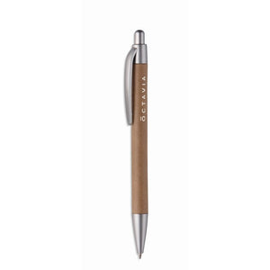 PUSHTON - Argento opaco - SCRIVERE - Midocean - Pen, Penna A Sfera Con Fusto In Car Mo8105, Writing