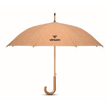 Carica l&#39;immagine nel visualizzatore di Gallery, QUORA - Beige - BORSE E VIAGGIO - Midocean - Bags &amp; Travel, Ombrello In Sughero Da 25 Pollimo6494, Umbrella