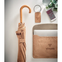 Carica l&#39;immagine nel visualizzatore di Gallery, QUORA - Beige - BORSE E VIAGGIO - Midocean - Bags &amp; Travel, Ombrello In Sughero Da 25 Pollimo6494, Umbrella