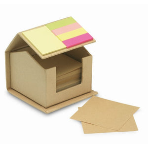 RECYCLOPAD - Beige - UFFICIO - Midocean - Desk Items, Office, Set Memo E Adesivi Colorati Mo7304