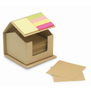 RECYCLOPAD - Beige - UFFICIO - Midocean - Desk Items, Office, Set Memo E Adesivi Colorati Mo7304