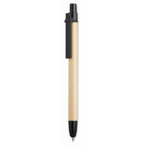 RECYTOUCH - Nero - SCRIVERE - Midocean - Pen, Penna Automatica In Cartone Mo8089, Writing
