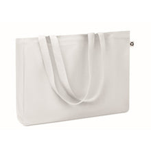 Carica l&#39;immagine nel visualizzatore di Gallery, RESPECT COLOURED - bianco - BORSE E VIAGGIO - Midocean - Bags &amp; Travel, Borsa In Tela Riciclata 280 Gr/mo6380, Shopping Bag