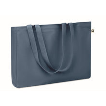 Carica l&#39;immagine nel visualizzatore di Gallery, RESPECT COLOURED - Blu - BORSE E VIAGGIO - Midocean - Bags &amp; Travel, Borsa In Tela Riciclata 280 Gr/mo6380, Shopping Bag
