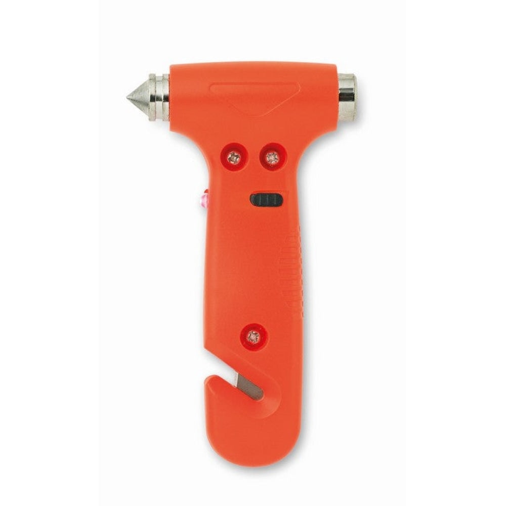 RESQ - arancia - STRUMENTI E LUCI - Midocean - Car Accessories, Martello Emergenze 3 In 1 Mo8470, Tools & Lights