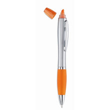Carica l&#39;immagine nel visualizzatore di Gallery, RIO DUO - SCRIVERE - Midocean - 2in1 Penna Ed Evidenziatore Mo7440, Highlighters &amp; Marke, Writing