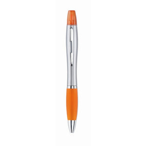 RIO DUO - arancia - SCRIVERE - Midocean - 2in1 Penna Ed Evidenziatore Mo7440, Highlighters & Marke, Writing