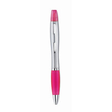 Carica l&#39;immagine nel visualizzatore di Gallery, RIO DUO - Fucsia - SCRIVERE - Midocean - 2in1 Penna Ed Evidenziatore Mo7440, Highlighters &amp; Marke, Writing
