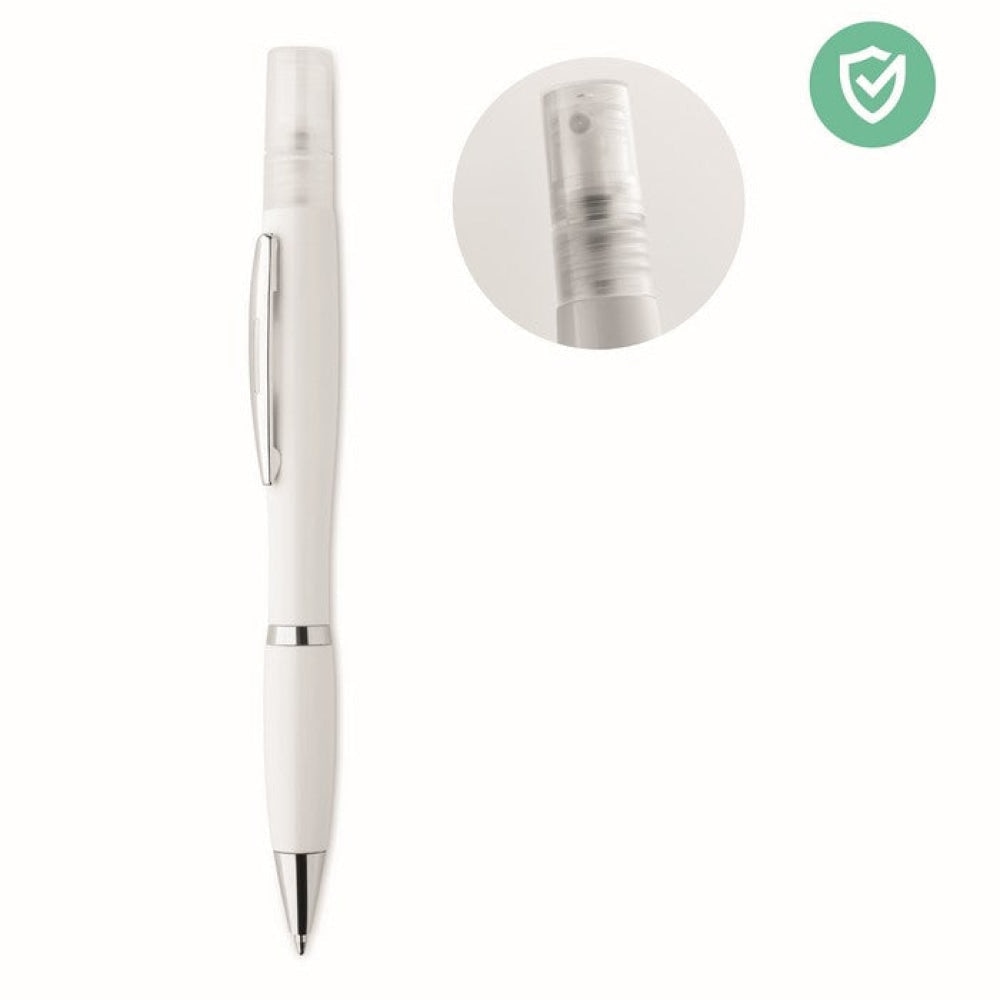 RIO SPRAY - bianco - SCRIVERE - Midocean - Pen, Penna Antibatterica Mo6143, Writing