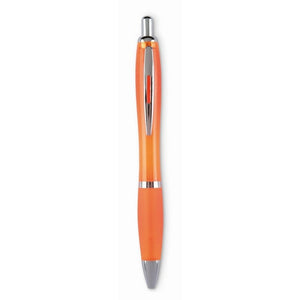 RIOCOLOUR - Arancio trasparente - SCRIVERE - Midocean - Pen, Penna A Sfera Colorata Rio Mo3314, Writing