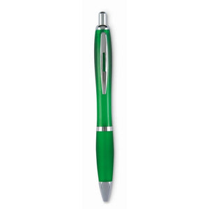 RIOCOLOUR - Verde trasparente - SCRIVERE - Midocean - Pen, Penna A Sfera Colorata Rio Mo3314, Writing