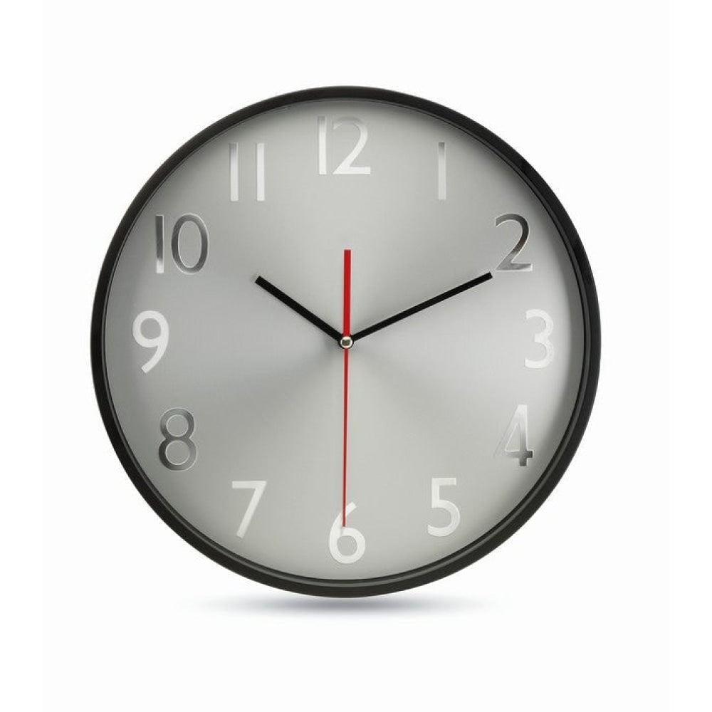 RONDO - Nero - TEMPO E METEO - Midocean - Clocks, Orologio Analogico Da Parete Mo7503, Time & Weather