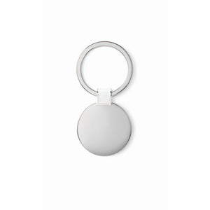 ROUNDY - bianco - PREMI - Midocean - Key Rings / Chains /, Portachiavi Circolare In Metal Mo8462, Premiums