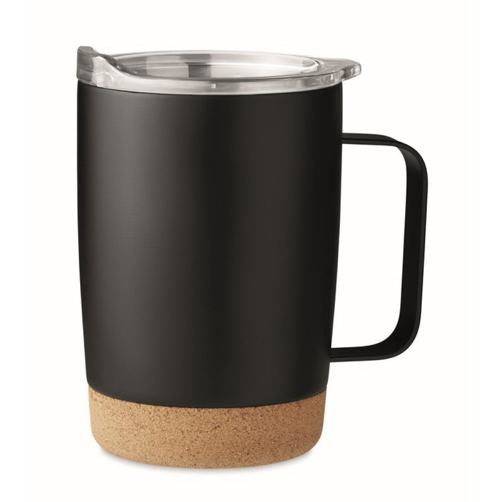 RUBY - Nero - CASA E VIVERE - Midocean - Bicchiere A Doppio Strato 300mlmo6533, Drinking Bottle, Home & Living