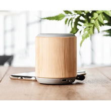 Carica l&#39;immagine nel visualizzatore di Gallery, RUGLI - Legna - SUONO E IMMAGINE - Midocean - Sound &amp; Image, Speaker In Bamboo Senza Fili 5.mo6428, Speakers