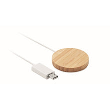 Carica l&#39;immagine nel visualizzatore di Gallery, RUNDO MAG - Legna - UFFICIO - Midocean - Caricatore Wireless Magnetico Mo6266, Office, Telephone / Accessor
