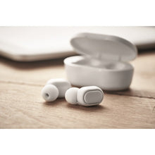 Carica l&#39;immagine nel visualizzatore di Gallery, RWING - bianco - SUONO E IMMAGINE - Midocean - Auricolari Tws In Abs Mo6252, Mp3 Player, Sound &amp; Image