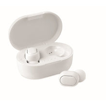 Carica l&#39;immagine nel visualizzatore di Gallery, RWING - bianco - SUONO E IMMAGINE - Midocean - Auricolari Tws In Abs Mo6252, Mp3 Player, Sound &amp; Image