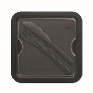SATURDAY - CASA E VIVERE - Midocean - Home & Living, Kitchen Accesories, Portapranzo Con Posate Mo6275