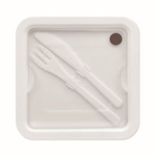 Carica l&#39;immagine nel visualizzatore di Gallery, SATURDAY - CASA E VIVERE - Midocean - Home &amp; Living, Kitchen Accesories, Portapranzo Con Posate Mo6275