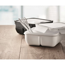 Carica l&#39;immagine nel visualizzatore di Gallery, SATURDAY - CASA E VIVERE - Midocean - Home &amp; Living, Kitchen Accesories, Portapranzo Con Posate Mo6275
