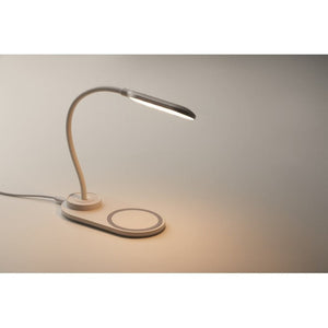 SATURN - bianco - UFFICIO - Midocean - Books Accessories, Luce Da Tavolo E Caricatore 10wmo6349, Office