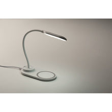 Carica l&#39;immagine nel visualizzatore di Gallery, SATURN - bianco - UFFICIO - Midocean - Books Accessories, Luce Da Tavolo E Caricatore 10wmo6349, Office