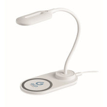 Carica l&#39;immagine nel visualizzatore di Gallery, SATURN - bianco - UFFICIO - Midocean - Books Accessories, Luce Da Tavolo E Caricatore 10wmo6349, Office