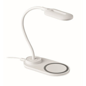 SATURN - bianco - UFFICIO - Midocean - Books Accessories, Luce Da Tavolo E Caricatore 10wmo6349, Office