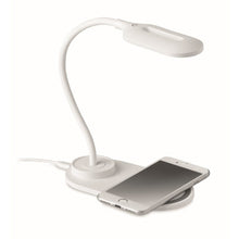 Carica l&#39;immagine nel visualizzatore di Gallery, SATURN - bianco - UFFICIO - Midocean - Books Accessories, Luce Da Tavolo E Caricatore 10wmo6349, Office