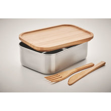 Carica l&#39;immagine nel visualizzatore di Gallery, SAVANNA - Legna - CASA E VIVERE - Midocean - Home &amp; Living, Kitchen Accesories, Portapranzo 600ml Mo9967
