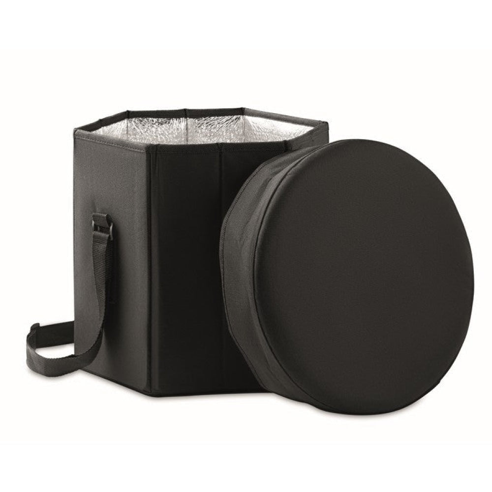 SEAT & DRINK - Nero - TEMPO LIBERO - Midocean - Camping & Picnic, Leisure, Sgabello/tavolo Pieghevole Mo6444