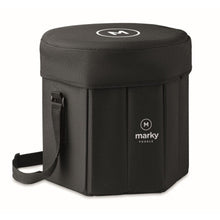Carica l&#39;immagine nel visualizzatore di Gallery, SEAT &amp; DRINK - Nero - TEMPO LIBERO - Midocean - Camping &amp; Picnic, Leisure, Sgabello/tavolo Pieghevole Mo6444