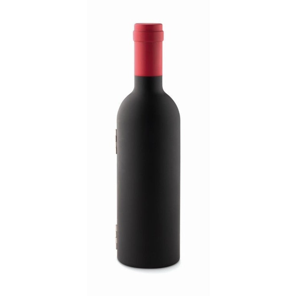 SETTIE - Nero - CASA E VIVERE - Midocean - Home & Living, Set Vino In Box Di Bottiglia Mo8999, Wine Accesories