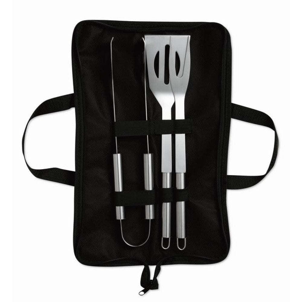 SHAKES - Nero - TEMPO LIBERO - Midocean - Bbq Sets, Leisure, Set Accessori Per Barbecue Mo8290