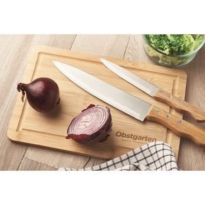 SHARP CHEF - Legna - CASA E VIVERE - Midocean - Home & Living, Kitchen Accesories, Set Tagliere E Coltelli Mo6298
